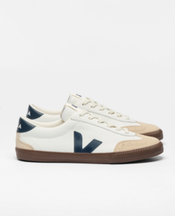 VOLLEY LEATHER WHITE NAUTICO BARK