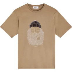 TAUPE SMOKING PIPE TEE