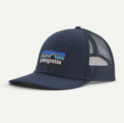 P-6 LOGO TRUCKER HAT NEW NAVY