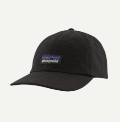 P-6 LABEL TRAD CAP BLACK
