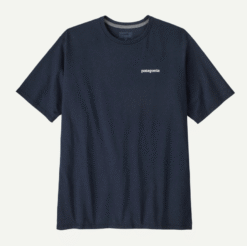 TEE SHIRT PATAGONIA P-6 LOGO RESPONSIBILI-TEE NEW NAVY