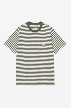 POCKET TEE EZRA STRIP LEAF