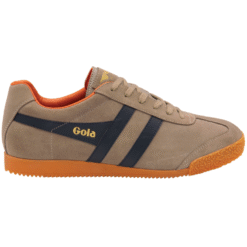 GOLA HARRIER SUEDE RHINO/MOODY ORANGE