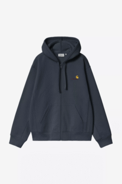 HOODED AMERICAN SCRIPT JACKET DEEP NIGHT