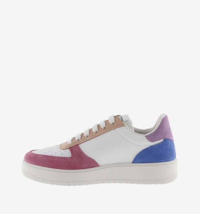 Madrid Effet Cuir et Daim Multicolor 3