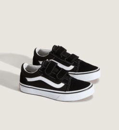 VANS OLD SKOOL JUNIOR VELCRO NOIRE