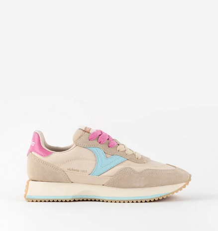 Victoria Cosmo Multicolor Nylon et Daim 1