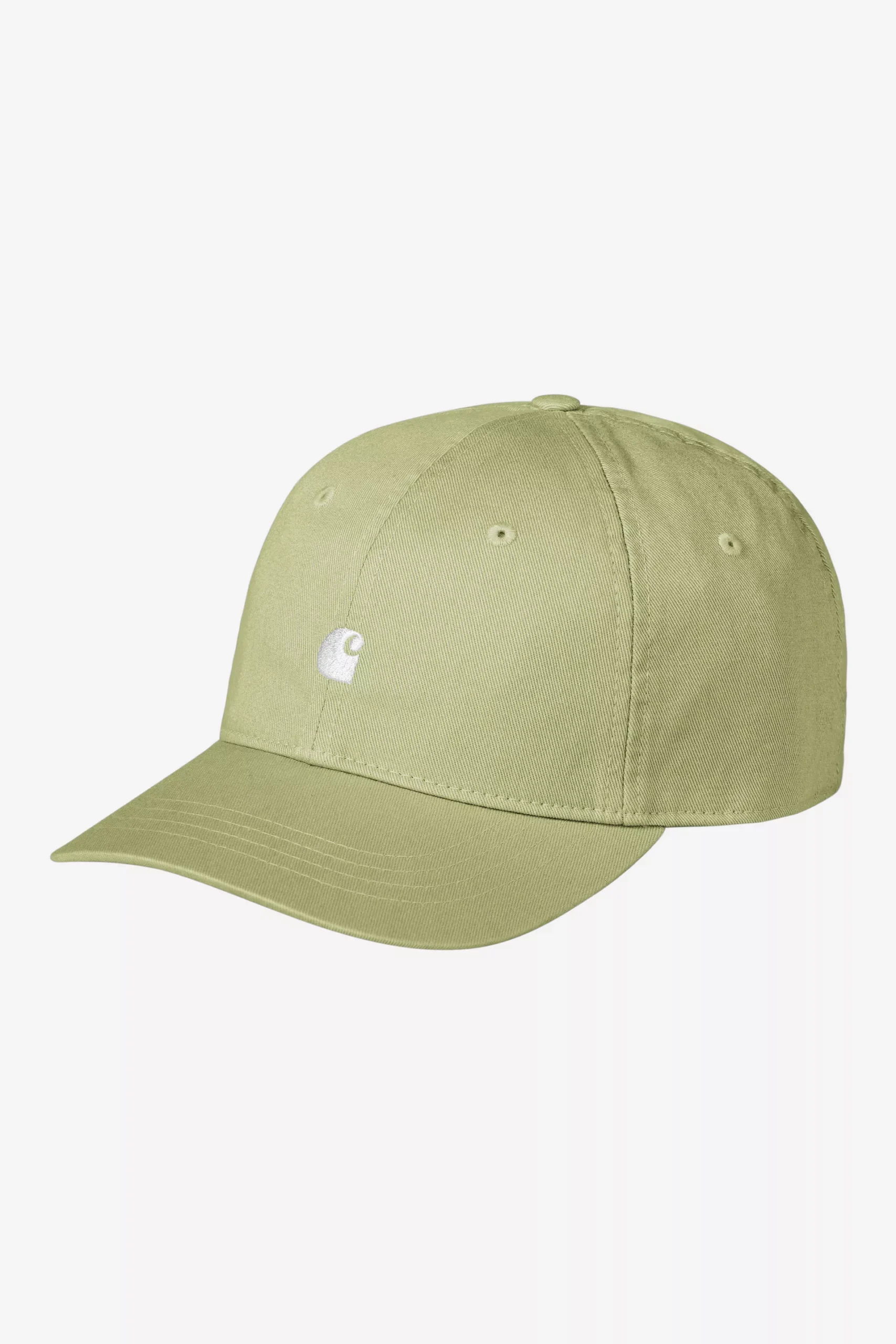 Casquette Carhartt Madison Logo Cap Gentle Green Withe 1