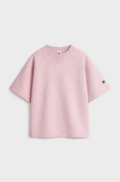 T-SHIRT SWEETPANTS WASH CREW 25 PRIMROSE