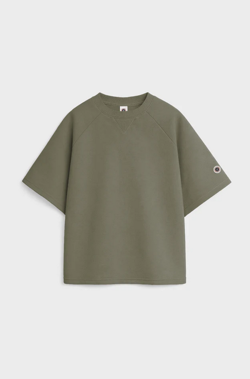 T-shirt Sweetpants Wash Crew Sage 1