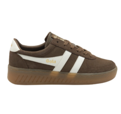 Gola Classics Grandslam Suede Trainers Otter Off White